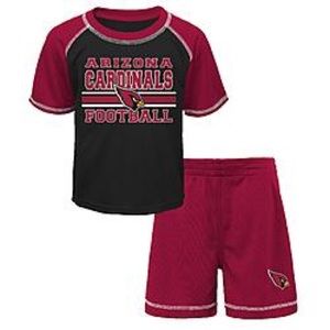 Arizona cardinals toddler set